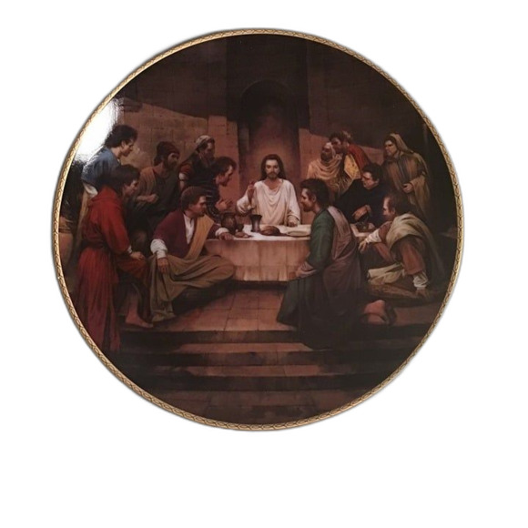 Vintage Lou Marchetti Collector Plate - 'The Last Supper' - Picture 1 of 3
